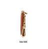 Top Grain Soft Cowhide Mini Zipper Wallet - Ultra-Thin Keychain Coin Purse