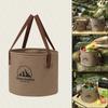 Travel Camping Folding Bucket Multipurpose Water Storage Bag Portable Multi-functional Folding Bucket Household Outdoor Products