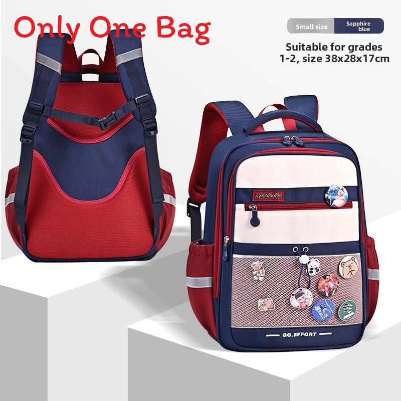 Sesame Baby Diy Badge School Backpack With Oxford Fabric For Kids Daily Use