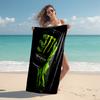 Beweis Strandtuch mit Monster Energy LOGO Muster - weich, saugfähig, schnelltrocknend, maschinenwaschbar - perfekt zum Schwimmen, Camping, Baden