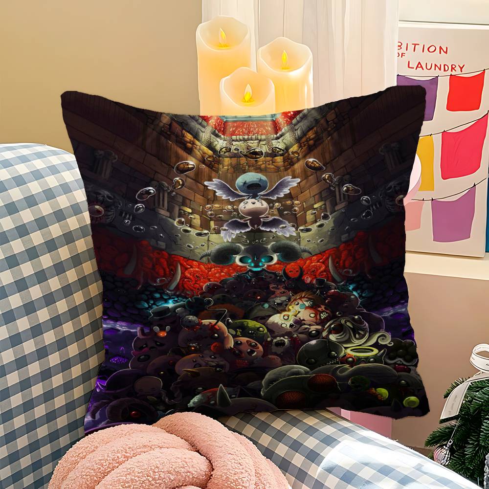 Federa Cuscino Gioco Classico The Binding Of Isaac 45*45cm Federa Cuscino Decorazione Federa Cuscino Casa per Cuscino Divano