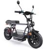 iScooter Elektrická koloběžka DX5 1500W: Dojezd 72 km, 55 km/h, 15" pneumatiky, Hydraulické brzdy, Vzduchové odpružení, Vodotěsnost IPX4