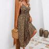 European and American Women's Clothing Amazon Popular Dress 2026 Summer Cross-border Leopard Print Suspender Group Foreign Trade Women's Clothing