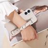 Adjustable Wrist Strap Phone Case IPhone 17 16 15 Pro Max With Drop Protection PC Hard Shell Anti-Fingerprint Magnetic