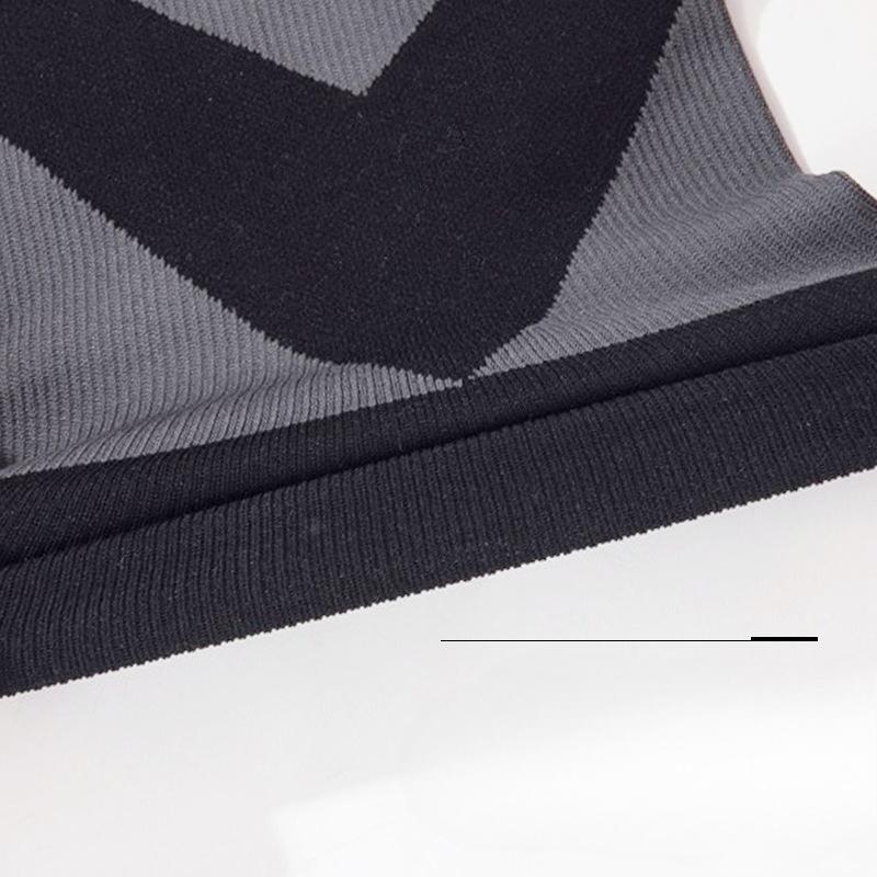 Japanische Gestrickte Graphen Kniebandagen für Radfahren Knieschutz Beinschutz Rutschfeste Sport Kniebandagen Wärme- und Kälteschutz