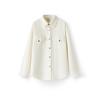 Semir Women's Long Sleeve Oversized Jacquard Shirt