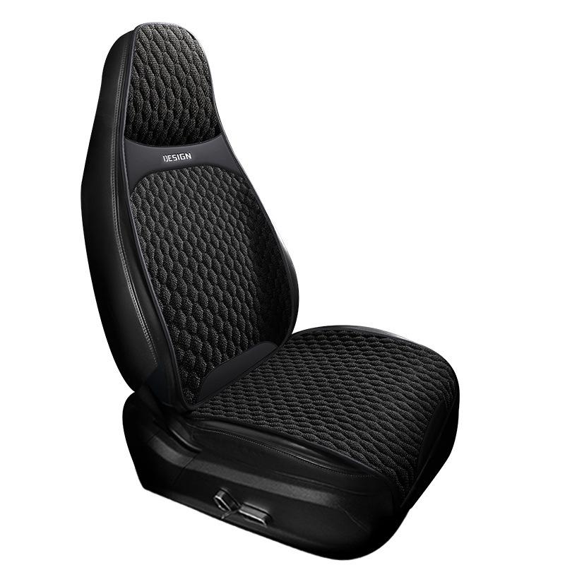 Universal Car Seat Cover Linen Front Seat Anti-slip Breathable Seat Cushion Fashion Car Interior Protection Pad Accessories