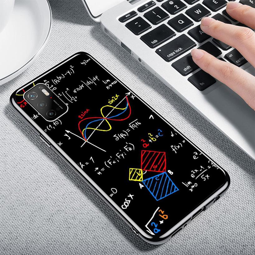 Physics Chemical Mathematics Cover Phone Case For Xiaomi Poco F7 Ultra X7 X6 X5 Pro M7 Redmi 15C 15 13C 13 12C 12 10C 10 9A 9C 9