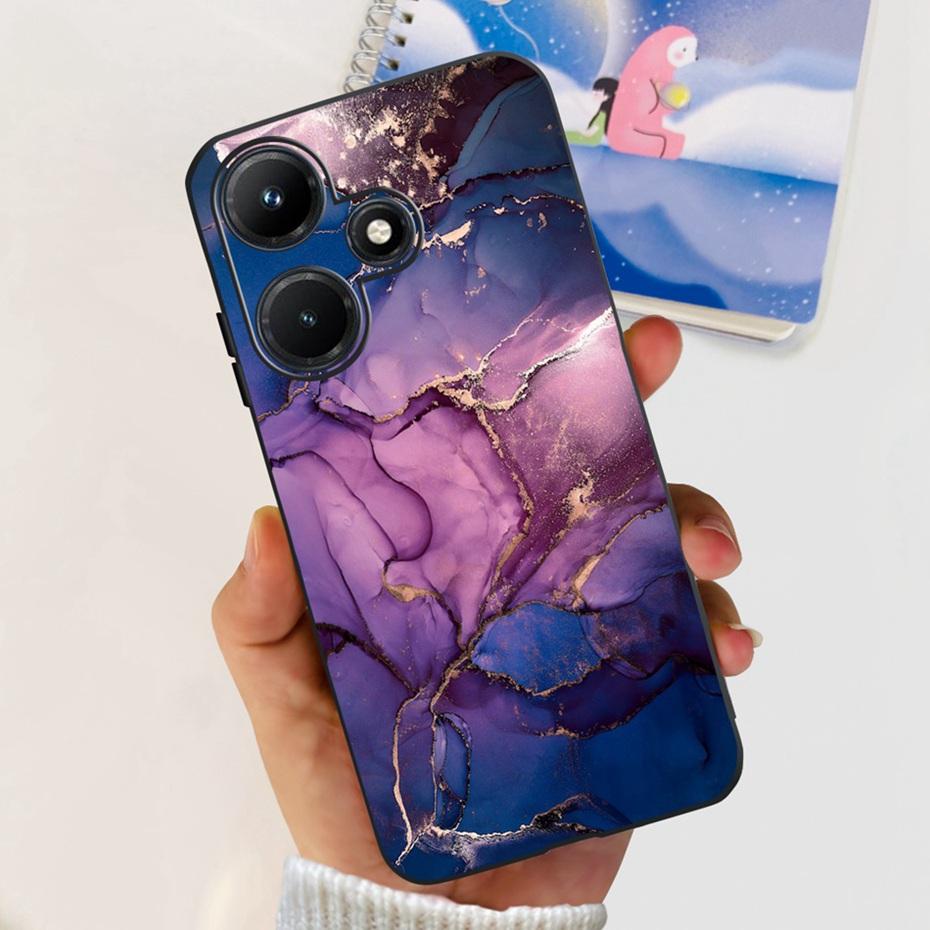 Cute Phone Case For Infinix Hot 30i Hot30 30 Play NFC 2023 Soft Silicone TPU Back Cover For Infinix Hot30i Hot 30 30Play