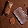 Kit de Couture Cuir DIY Alêne à Coudre Cuir Aiguille avec Manche en Cuivre Set Outil de Réparation Cuir Toile Tente Chaussures avec Fil de Nylon
