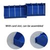 Cage Mounted Feeders for Small Poultry Thick Shatterproof and Removable Wire Dividers Accommodating Multiple Birds Comfortably