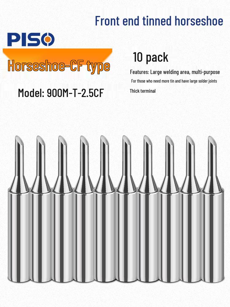 Lead-Free 936 Soldering Iron Tip, Constant Temperature, Internal Heating, 60W, Universal Needle Point, Horseshoe, Knife Shape.