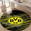 1pc B-BVB09 Print Round Carpet Chair Round Carpet Suitable for Bedroom Living Room Home Decorative Carpet