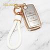 Tpu Car Key Case Cover For Vw Polo Jetta Tiguan Passat Golf Beetle Scirocco Skoda Octavia Fabia Seat Ibiza Leon Auto Accessaries