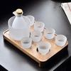 Chixing Gehamerd Glas Sake Set