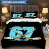 Summer Ice Cream Number 67 3pcs Bedding,Including 1pc Duvet Cover And 2pcs Pillowcases Perfect for Christmas,Ideal for Bedroom, Dormitory