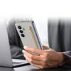 Case with glass and stylus for Samsung Galaxy Z Fold7 - gray
