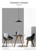 Nordic Minimalist Pendant Light: Modern Industrial Art Style for Living Room