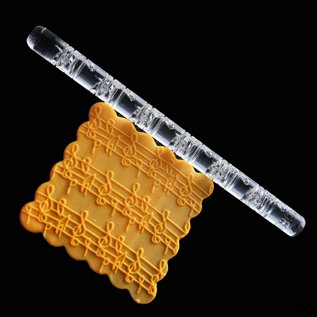Rolling Pin, Embossing Pin with Various Pattern for Homemade , Pastry, Dessert