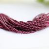 Natural 2-3mm Round Garnet Beads Strand - High-Quality Beading Accessories