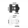 2Pcs Refrigerator Lock Baby Child Safety Lock - Fast And Easy Adhesive Cabinet Drawer Lock Mult