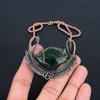 Gorgeous Green Jade Gemstone Handmade Copper Wire Wrap Jewelry Pretty Necklace For Women