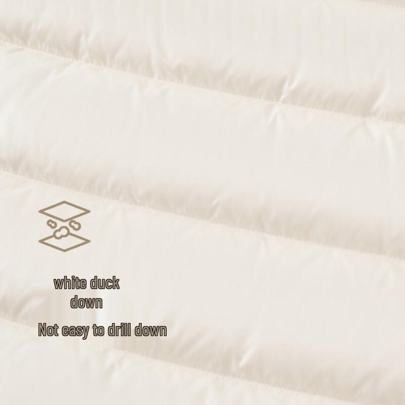 GIOVANNI VALENTINO Women's Hooded White Duck Down Jacket