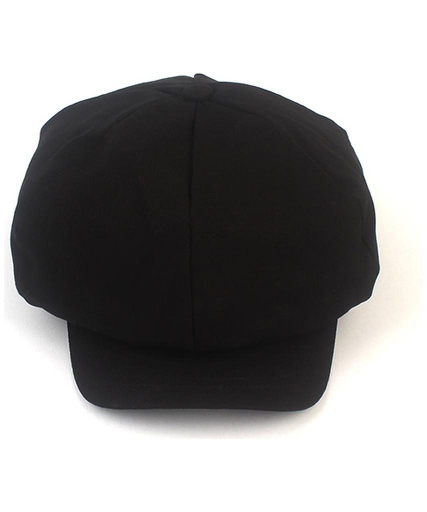Yunibeosyeolkemiseuteuli Ct Black Loose Fit Newsboycap
