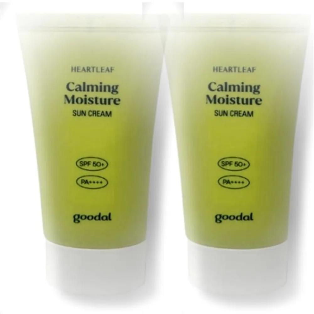 Goodal Clear Houttuynia Cordata Soothing Moisturizing Sunscreen 50ml 2 Pieces
