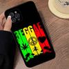 Bob Marley Rasta Löwe Handyhülle Für IPhone 16 15 14 13 12 11 17 Pro Max Einfachheit Rückseite TPU Weiche Hülle