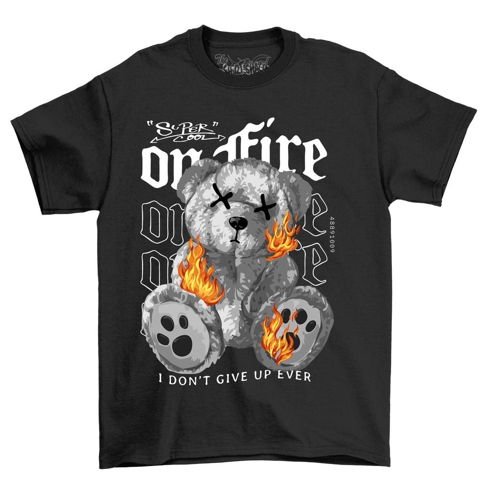 

bearstreet1-1 2 Teddysaurus Rex T-shirt - Unbearably Funny! 100% Soft Cotton Te 4XL