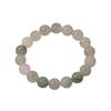 Tianshan Smaragd Jade Armband mit goldenem Faden & schwebenden Blumen für Damen & Herren