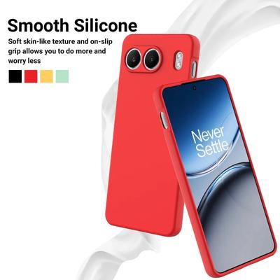 Real Liquid Silicone Case for OnePlus Nord 4 Full Protection Phone Cover Strap Lanyard 1+ Nord4