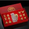 Shangqi 12 Chinese Zodiac Baijiu Glass Set with Decanter