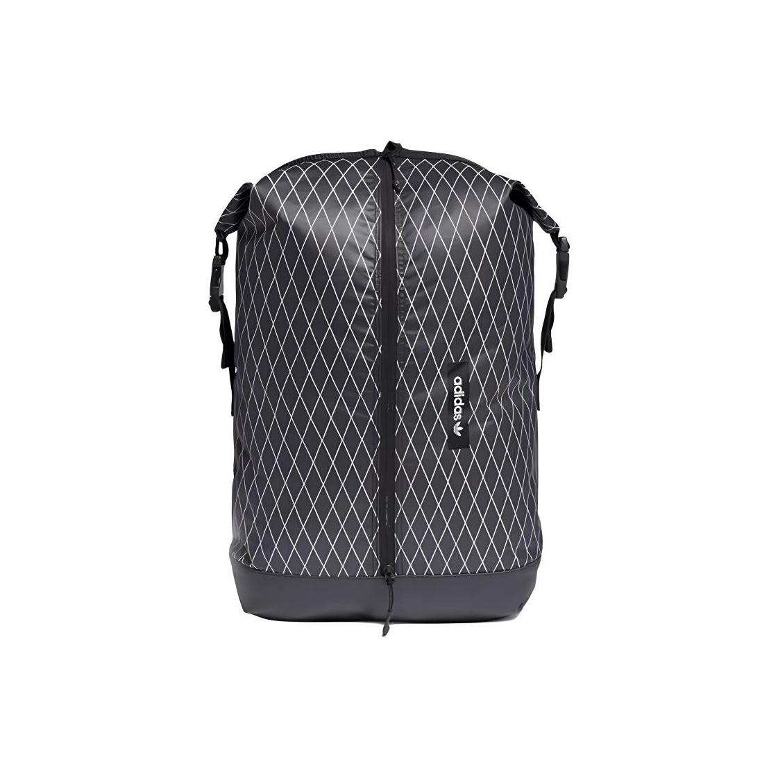 

Adidas Originals Trefoil Pe Multi-Functional Roll Top Nylon Backpack Men Backpack Black GD4806 Black