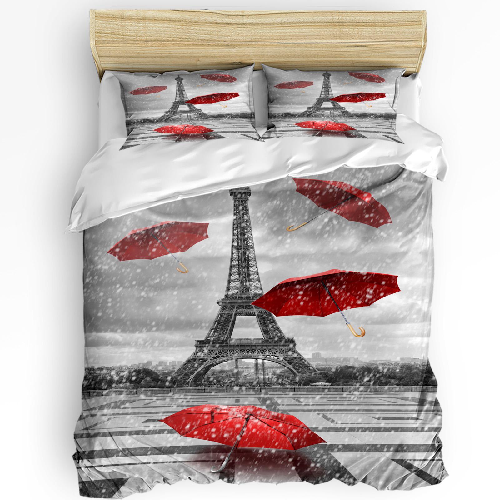 

Art Bridge Paris Pigeon France 3 предмета Постельный комплект для спальни Двуспальная кровать Домашний текстиль Пододеяльник Покрывало Наволочка EU single(135x200cm)