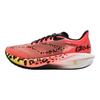 Li Ning Kids Running Feidian 5C Comfortable Fashion Versatile Classic Low Top Running Shoes Kids Running Shoes Fluorescent-Begonia-Red Black YKFV110-7