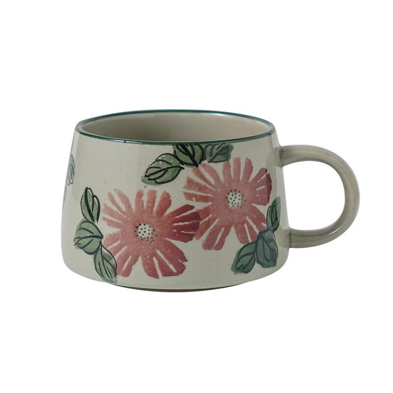 Shangqi Creative Ceramic Coffee Mug with Saucer