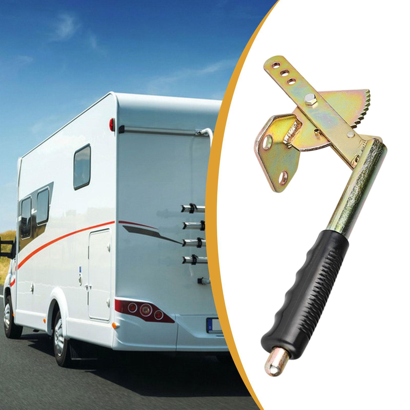 

Trailer Hand Brake Lever Parking Brake Handle AntiSlip Replace Spare Parts Durability Easy to Install Vehicle Handbake Lever