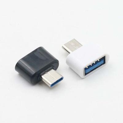Mini-Handy-Typ-C-Stecker auf USB-Buchse, OTG-Adapter, Konverter-Anschluss