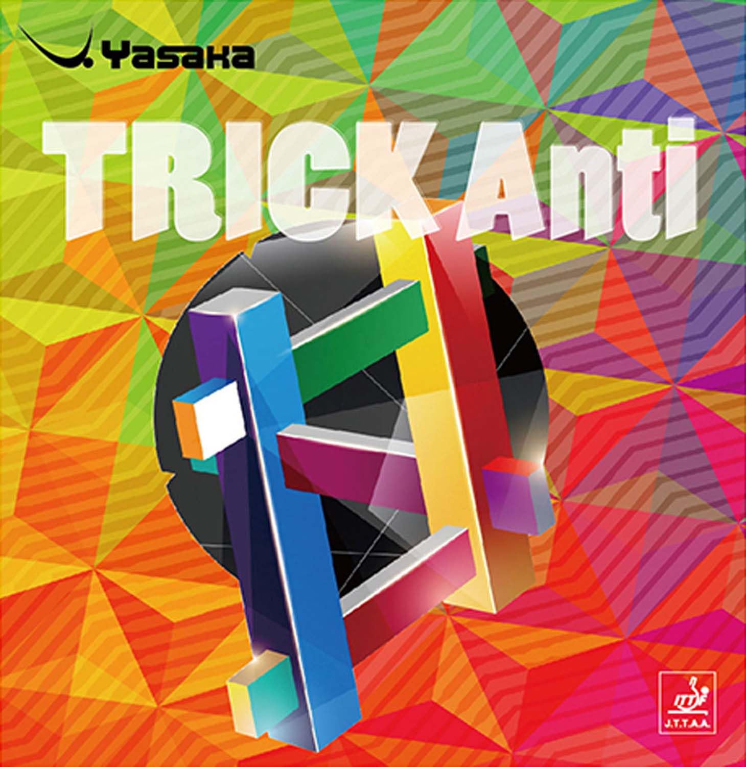 

YASAKA Trick Anti Table Tennis Inverted Extra B24 Rubber, Soft, Anti-Spin, Thick,