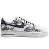 Nike Air Force 1 Leder Rutschfest Dämpfung Abriebfest Niedriger Schaft Skateboard Schuhe Herren Tintenblau CW2288-111(TeamM-S-BOX)