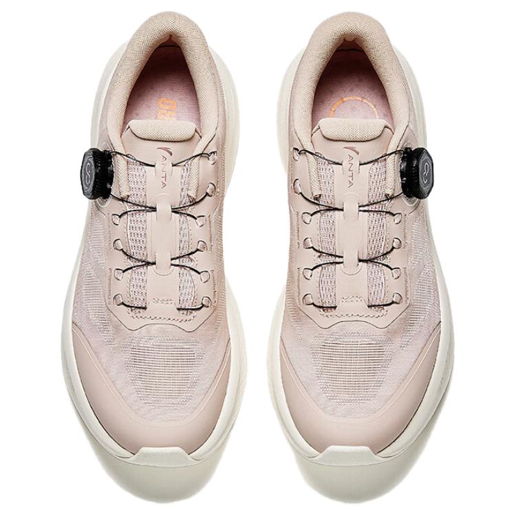Anta Shifting 11 Pro Comfortable Versatile Lightweight Non-Slip Low-Top Training Shoes Women sneaker Pink White 122527711-4
