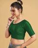Women's Beautiful Half Sleeves Blouse Indian Bollywood Party Wear Stitched Choli