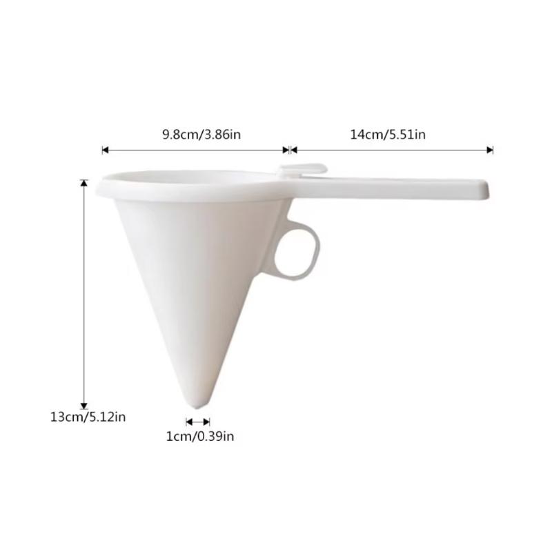 Adjustable Hand-held Baking Funnel Tool Chocolate Cream Batter Liquid Dispenser Pastry Mold Cookie Cupcake Pancake Baking Tool