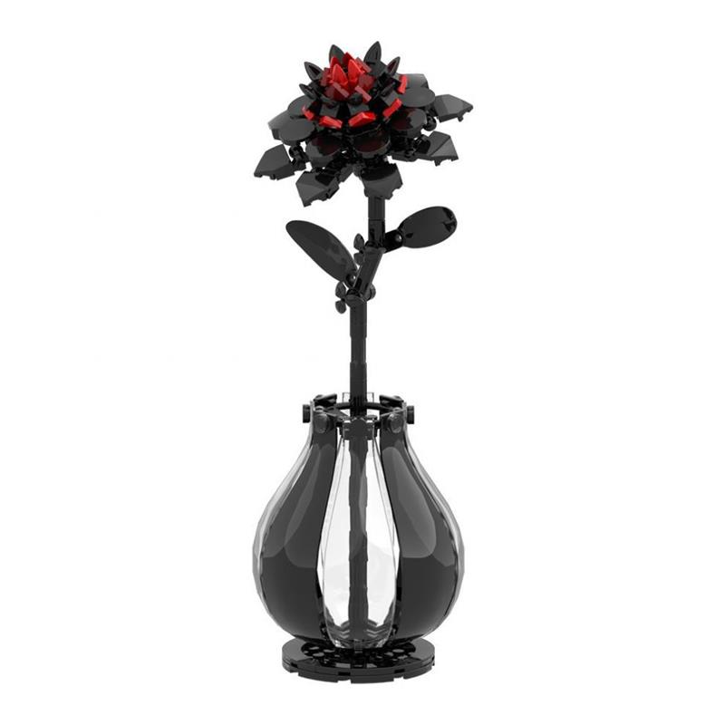 

Diy Skeleton Hand Rose Construction Block Plaything Set Romantic Gothic Creative Present Household Decor Desktop Ornament Puzzle Toys