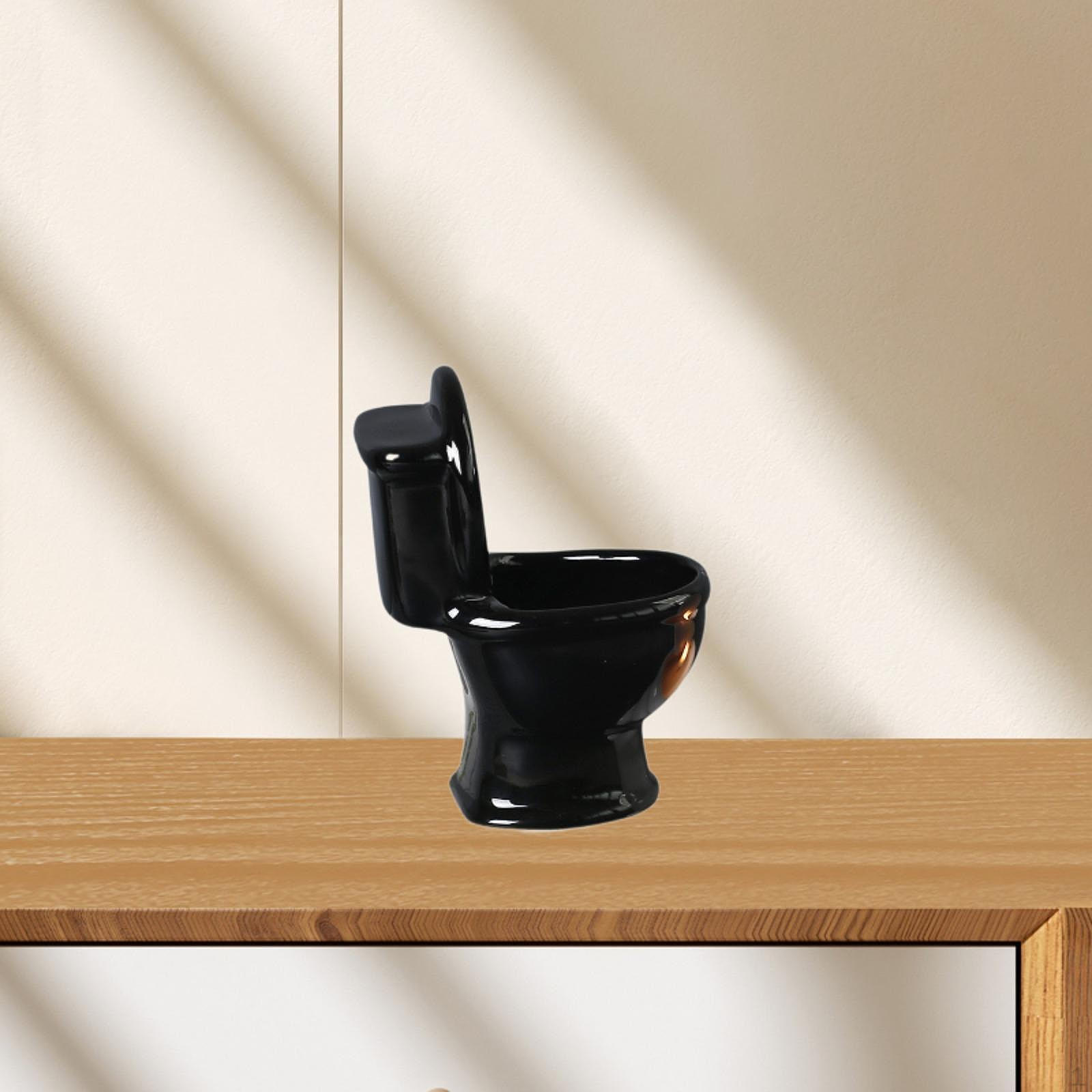 

Подставка для свечей Подарочный коллекционный керамический подсвечник Настольный центральный элемент для офиса чёрный