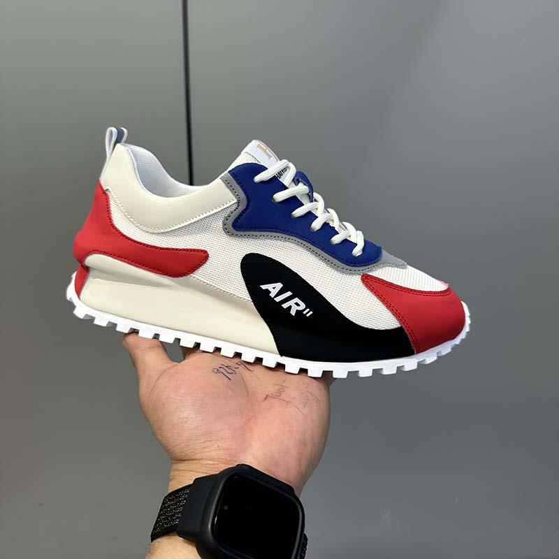 Spring and Autumn Casual Shoes Leather Platform Casual Sports Daddy Shoes