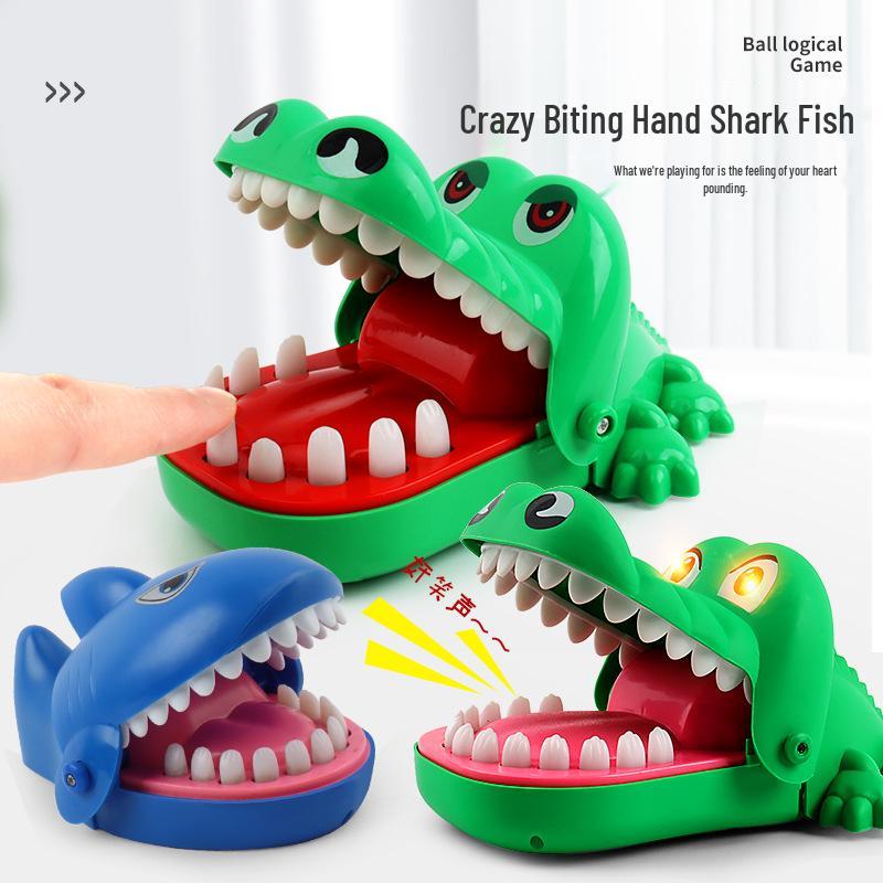 Kids’ Crocodile & Dinosaur Teeth-Biting Toy Game