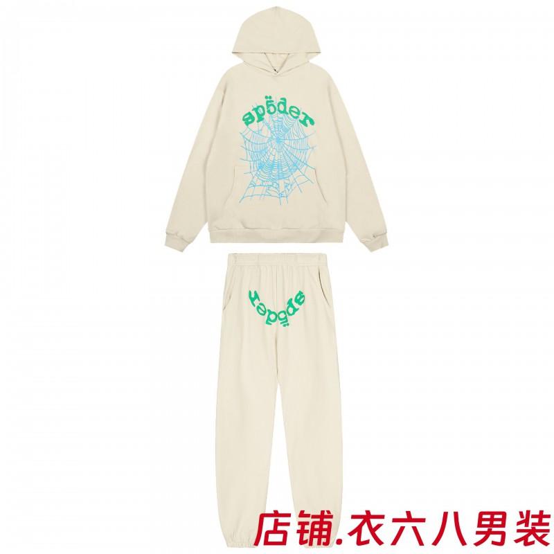 2026 Set Tuta con Felpa Senza Cappuccio in Cotone Leggero e Pantaloni Jogger Uomo Donna Streetwear Casual